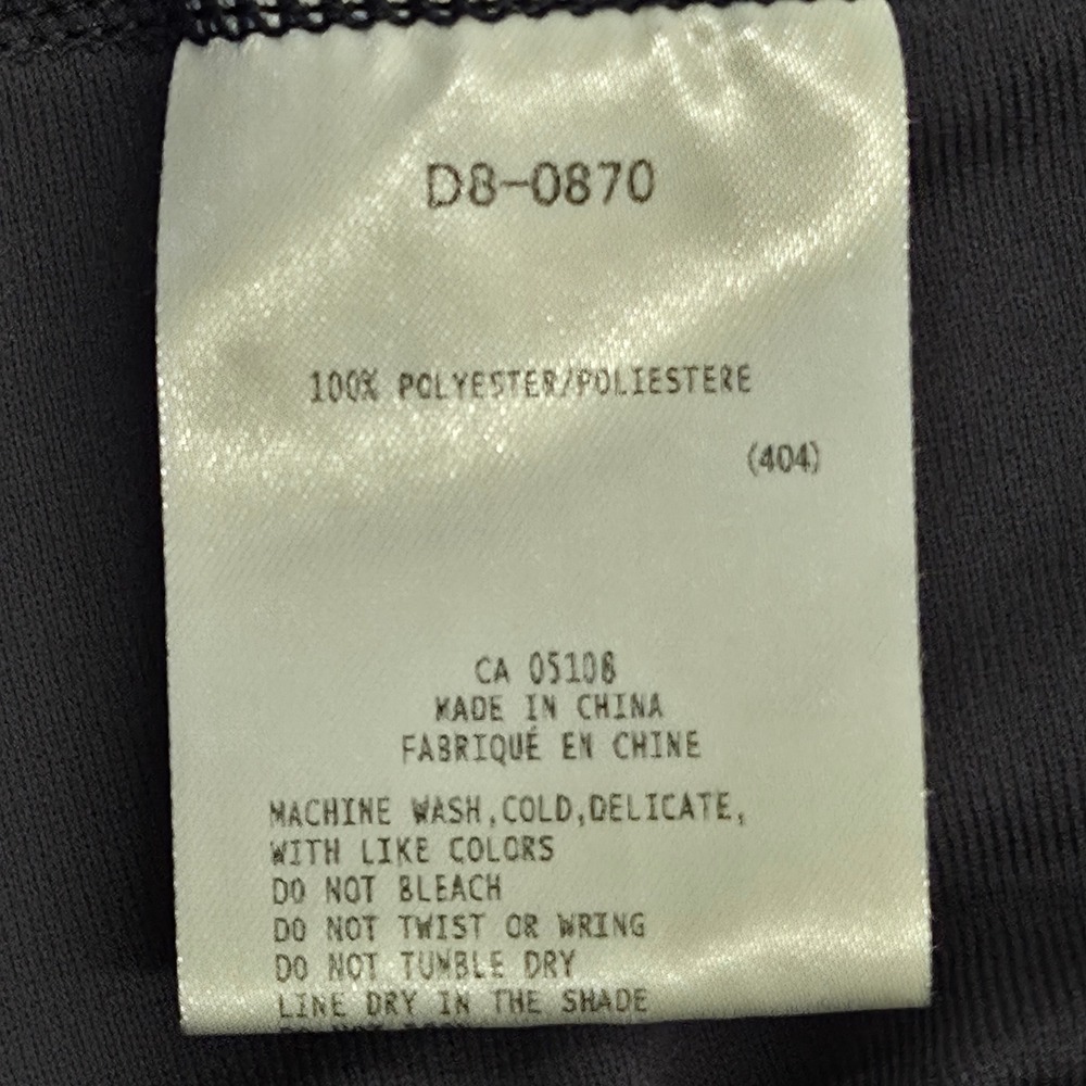 Descente 1/4 Zip Performance Pullover Charcoal Gr… - image 5